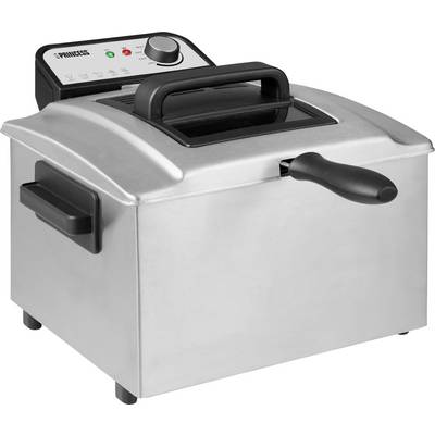 Princess Deep fryer 5 l 3270 W Non-stick coating, Overheat protection Silver, Black
