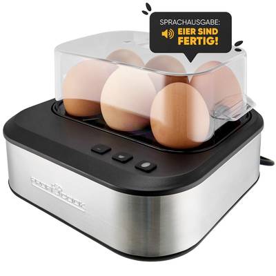 Profi Cook PC-EK 1276 inox Egg boiler Inox finish, Black