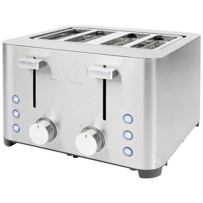 Profi Cook PC-TA 1252 Toaster with home baking attachment Stainless steel