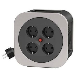 REV 0010012800 Cable reel 10.00 m Black PG plug
