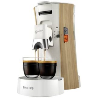SENSEO® CSA240/05 CSA240/05 Pod coffee machine White, Wood