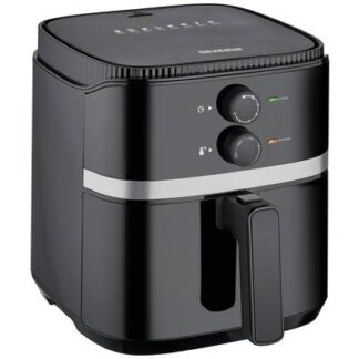 Severin 2452 Air fryer 5 l 1500 W Timer function Black, Silver