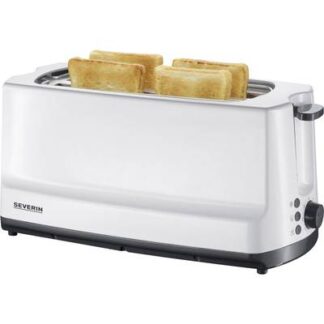 Severin AT 2234 Twin long slot toaster with home baking attachment White, Grey