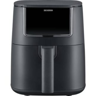 Severin FR 2461 Air fryer 4 l 1300 W Timer function, with display Black