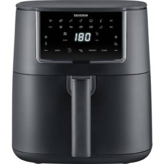 Severin FR 2462 Air fryer 7 l 1700 W with display, Non-stick coating Black