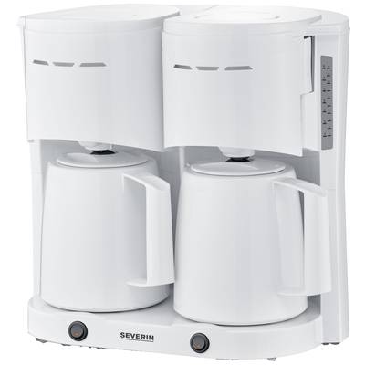 Severin KA 9314 Coffee maker White Cup volume=16 Thermal jug