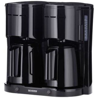 Severin KA 9315 Coffee maker Black Cup volume=16 Thermal jug