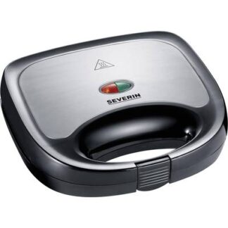Severin SA 2969 Sandwich toaster Black, Stainless steel