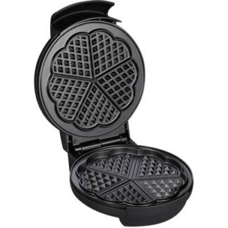 Severin WA 2103 Waffle maker with manual temperature settings Stainless steel (brushed), Black