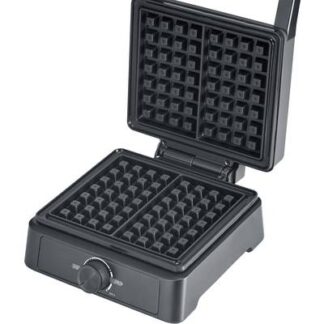 Severin WA 2125 Waffle maker Indicator light Black, Anthracite