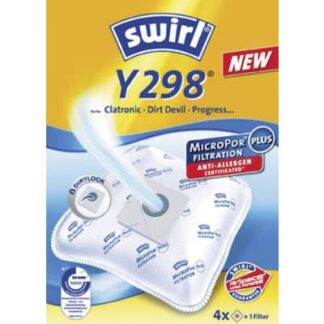 Swirl Y298 MicroPor Vacuum cleaner bag 4 pc(s)