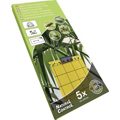 Swissinno NaturalControl 1 249 235 Sticky panel (L x W) 240 mm x 100 mm 5 pc(s)