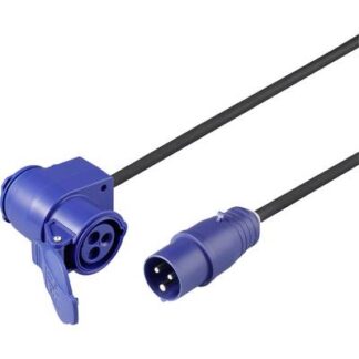 Sygonix SY-6684364 Current Cable extension 16 A Blue, Black 3 m H07RN-F 3G 2,5 mm²