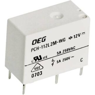 TE Connectivity PCH-112L2M-WG PCB relay 12 V DC 5 A 1 maker 1 pc(s)