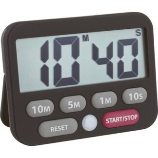 TFA Dostmann 38.2038.01 Timer Black Digital