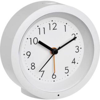TFA Dostmann 60.1029.02 Quartz Alarm clock White Alarm times 1 Noiseless movement