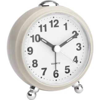 TFA Dostmann 60.1030.09 Quartz Alarm clock Beige Alarm times 1