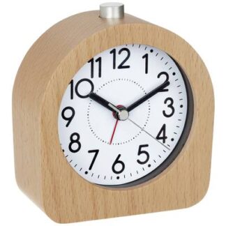 TFA Dostmann 60.1038.05 Quartz Alarm clock Beech Alarm times 1
