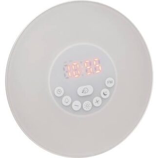 TFA Dostmann 60.2019.02 Quartz Alarm clock White