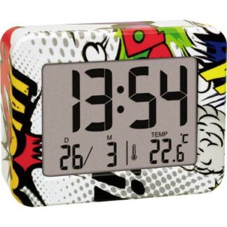 TFA Dostmann 60.2044.40 Quartz Alarm clock Multi-coloured