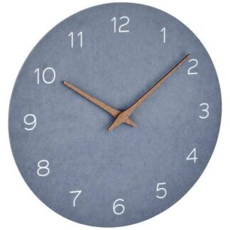 TFA Dostmann 60.3054.06 Quartz Wall clock 297 mm x 45 mm Blue