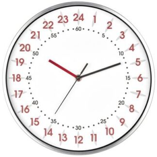 TFA Dostmann 60.3069.02 Quartz Wall clock 304 mm x 48 mm Aluminium