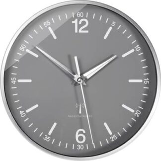 TFA Dostmann 60.3503 Radio Wall clock 19.5 cm x 5 cm Aluminium