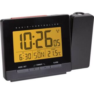 TFA Dostmann 60.5016.01 Radio Alarm clock Digital Black