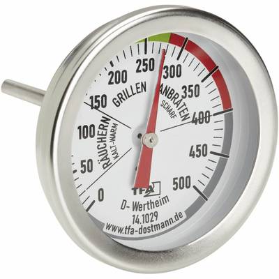 TFA Dostmann BBQ Grill Smoker BBQ thermometer Stainless steel