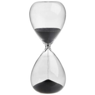 TFA Dostmann Hourglass Transparent, Anthracite Analogue