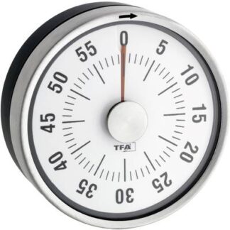 TFA Dostmann Puck Timer Anthracite Analogue