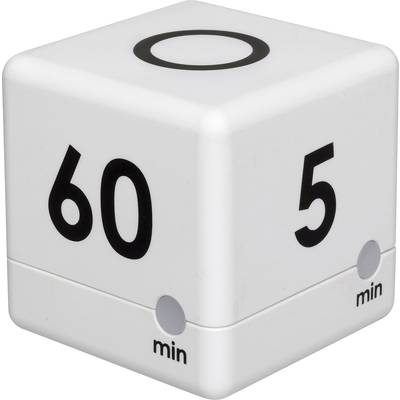 TFA Dostmann Timer Cube Timer White Digital