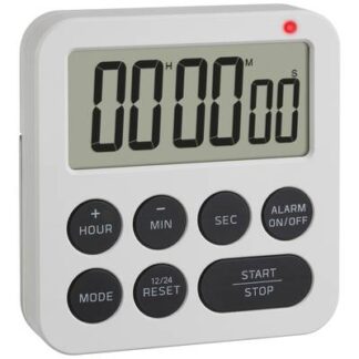 TFA Dostmann Timer White Digital