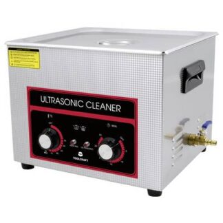 TOOLCRAFT USC-1500 Ultrasonic cleaner Office supplies, Jewelry, Workshop 360 W 15 l Heating, With cleaning basket