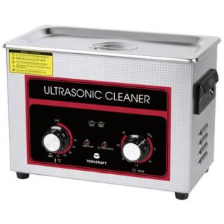 TOOLCRAFT USC-450 Ultrasonic cleaner Jewelry, Workshop, Office supplies 380 W 4.5 l Heating, With cleaning basket