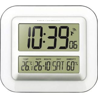 Techno Line WS 8006 Radio Wall clock 280 mm x 245 mm x 32 mm White