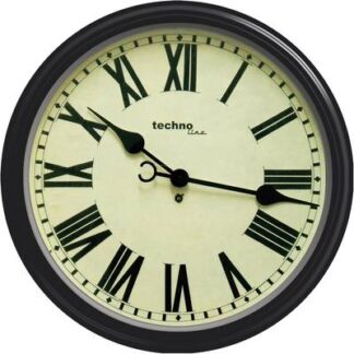 Techno Line WT 7050 Quartz Wall clock 50 cm x 13 cm Black