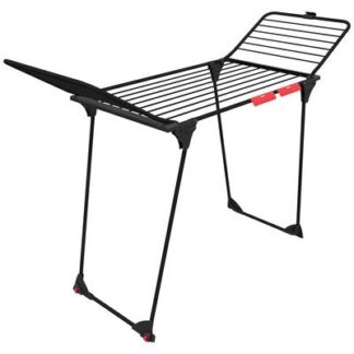 Vileda Drying rack KING Ultimate Black Edition Drying space: 20 m Black 1 pc(s) 174097