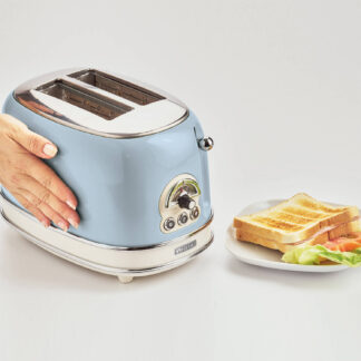 Vintage 2 Slice Toaster Blue
