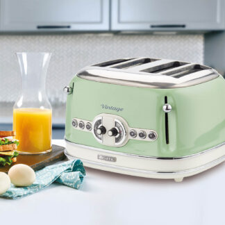 Vintage 4 Slice Toaster Green