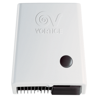 Vortice Premium Dry Manual Wall Hand Dryer, White