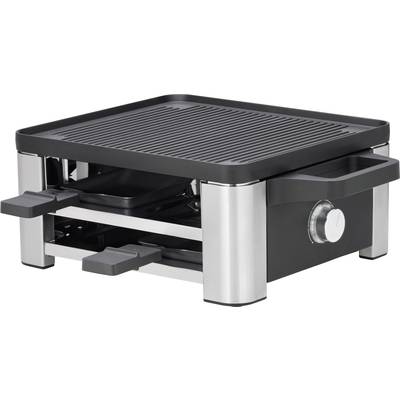 WMF LONO Raclette fuer 4 Raclette Black, Silver