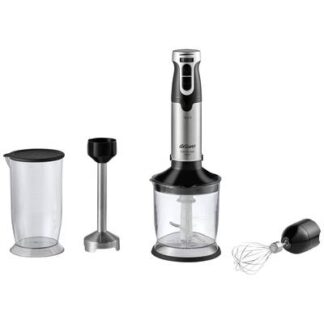 arzum AR1162 Hand-held blender 1000 W with graduated beaker, with mixing jar, stepless speed control Black, Stainless steel