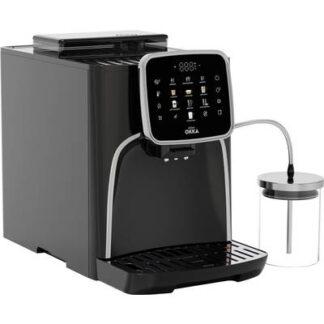 arzum OK0028-0500 Coffee maker Chrome incl. milk jug, Display
