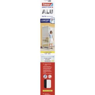 tesa ALU COMFORT 55197-00002-00 Door insect netting (W x H) 1200 mm x 2400 mm White 1 pc(s)