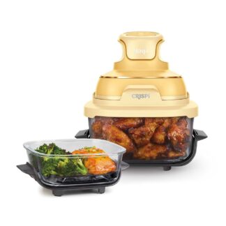 Ninja CRISPi 4-in-1 Portable Glass Air Fryer - Ginger Snap FN101UKGD