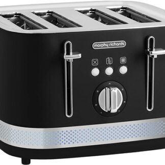 Morphy Richards Illumination 4 Slice Toaster - Black
