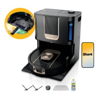 Shark ThermaCharged PowerDetect Wet & Dry Robot Vacuum in Black | RV2900XEUK | by SharkNinja