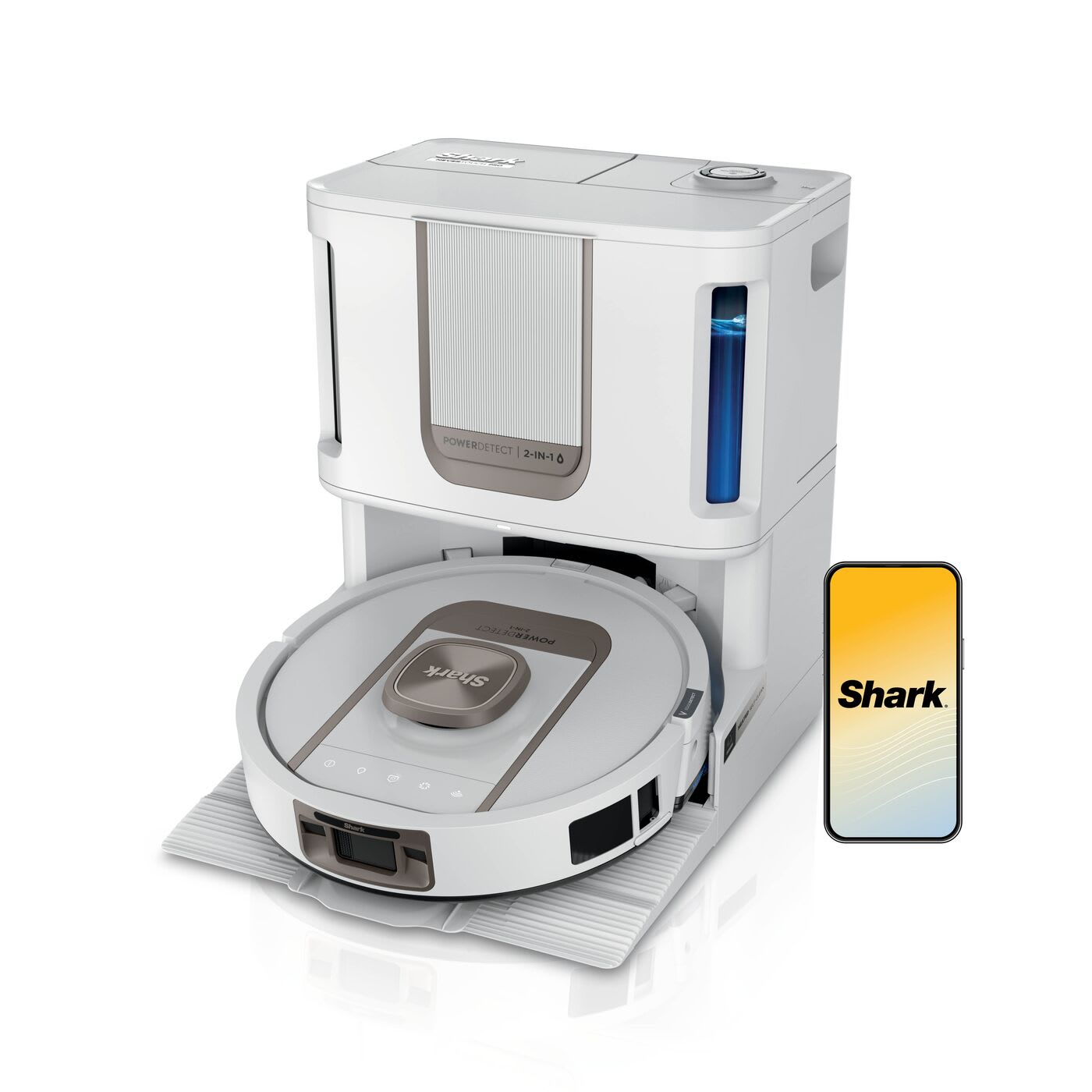 Shark ThermaCharged PowerDetect Wet & Dry Robot Vacuum in White | RV2900XEUKWH | by SharkNinja