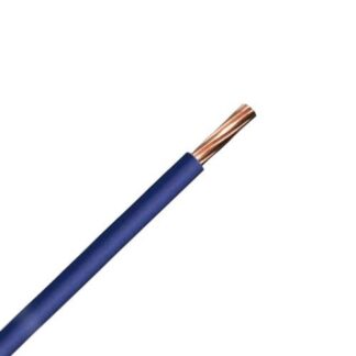 Zexum Blue 6mm 7 Strand 46A Single Core 6491B LSZH (Low Smoke Zero Halogen) Round Power Insulated Conduit Wire - 1 Meter